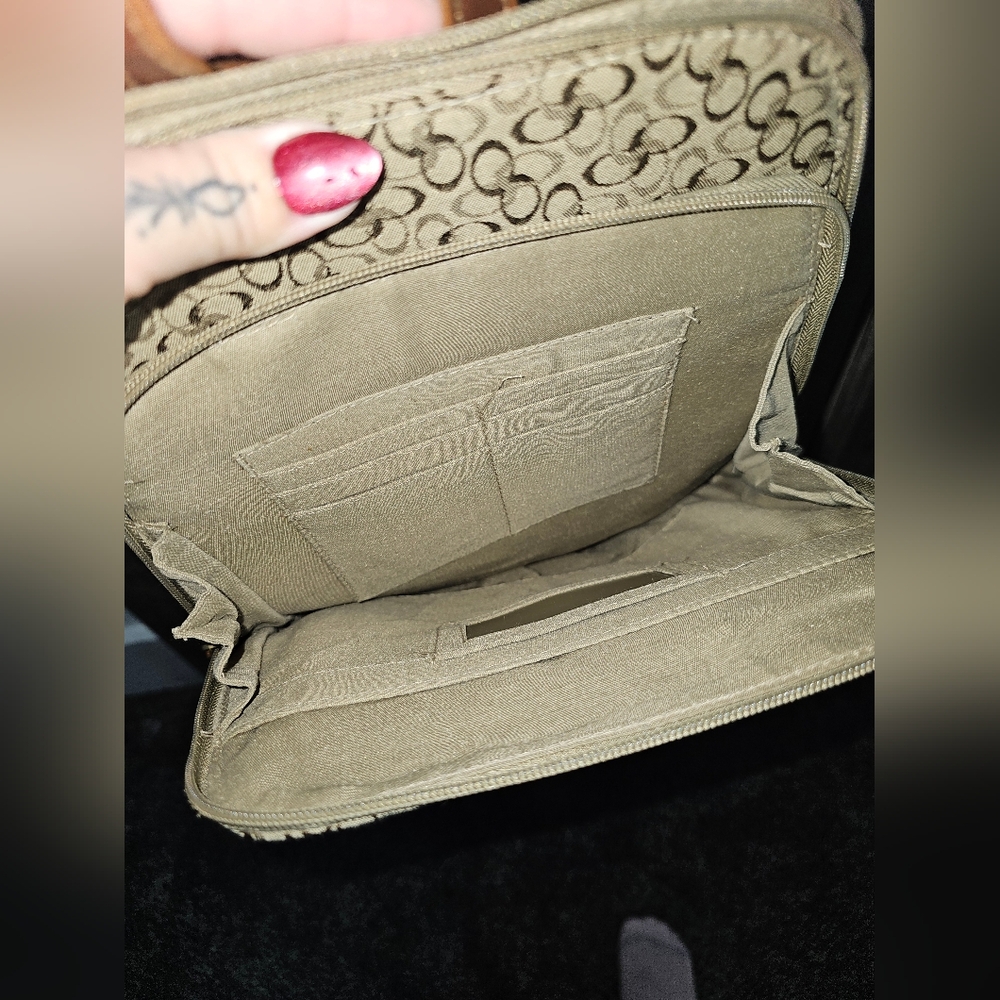 Stylish Tan Patterned Backpack - image 4